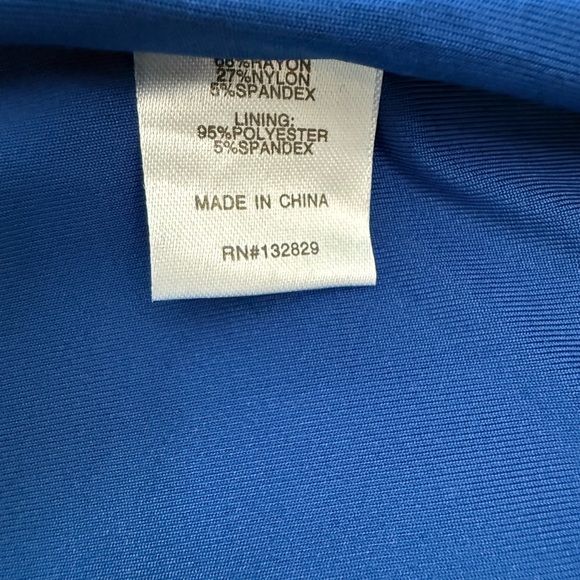 NWT Remi x Revolve Carli Mini Dress in Bright Blue Size 1X - Picture 5 of 5